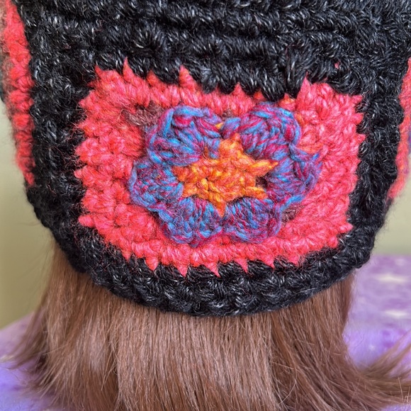 Crochet flowers medium acrylic yarn new - Picture 9 of 10